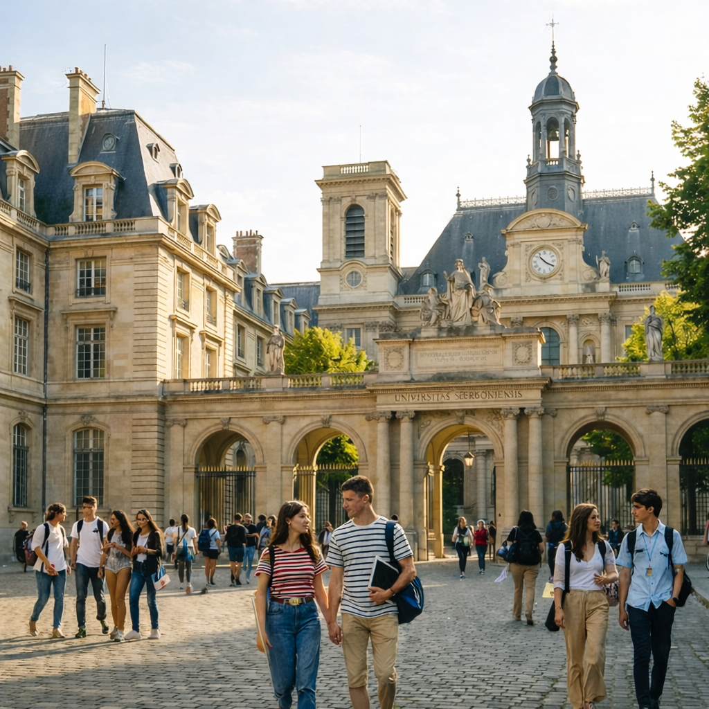 Classic French University Architecture